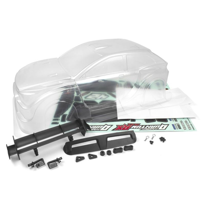 BLACKZON MV150362 QuantumRX Rally Car Clear Body